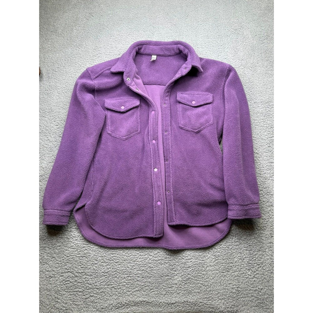 Shacket Zyia Ashley Ridge purple sz large zyia active